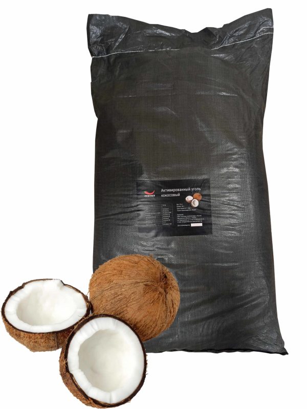 Уголь активированный Sibiria Coconut 12x40 50 л 25 кг кг