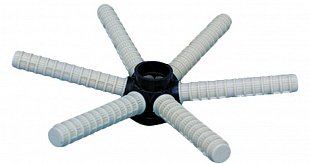 Распред система нижняя лучевая для 24 30 под трубу 50мм HU6450